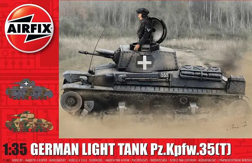 German PzKpfw 35(t) Light Tank 1/35 Airfix