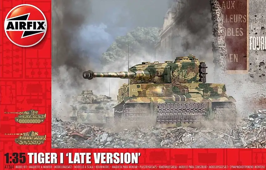 Tiger I Late Version Tank 1/35 Airfix