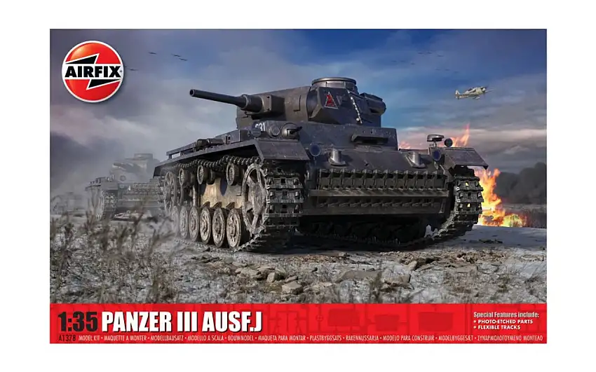 Panzer III Ausf J Tank 1/35 Airfix