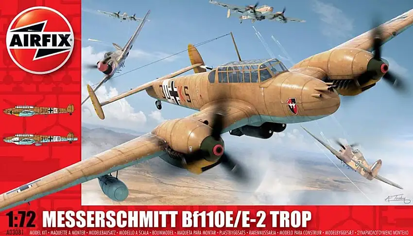 Bf110E/E2 Trop Fighter 1/72 Airfix
