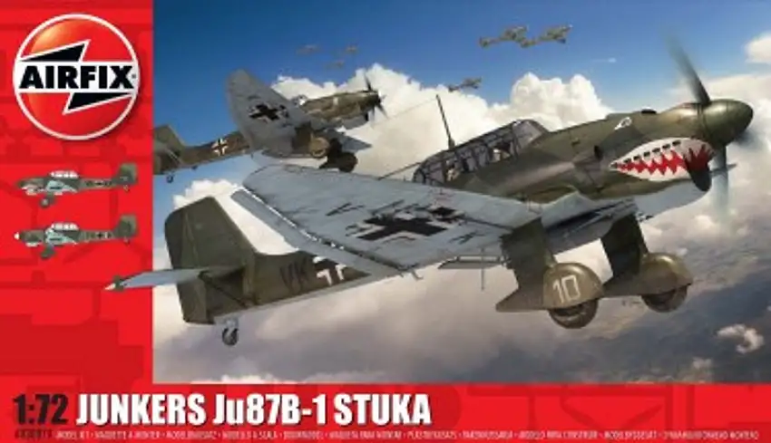 Junkers Ju87B1 Stuka Fighter 1/72 Airfix
