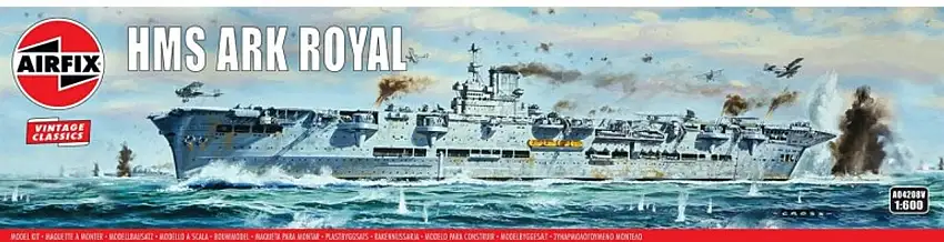 HMS Ark Royal Warship 1/600 Airfix