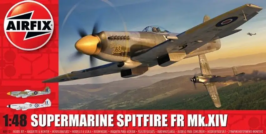 Supermarine Spitfire XIV Aircraft 1/48 Airfix (ARX5135)