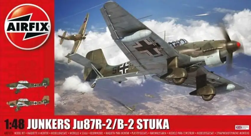 Junkers Ju87R2/B2 Stuka German Dive Bomber 1/48 Airfix