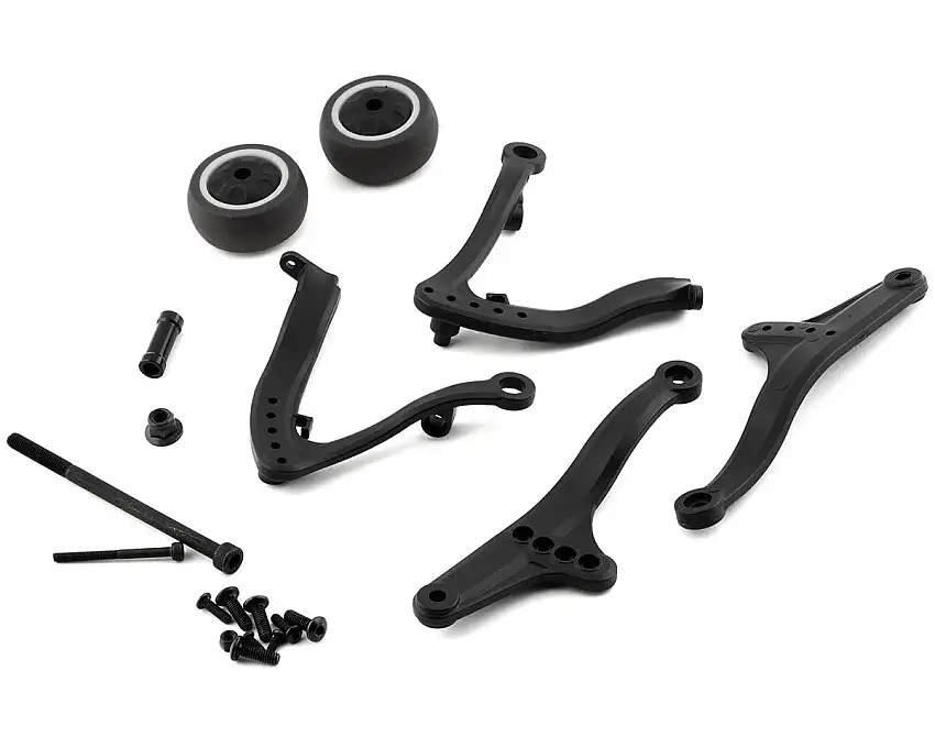 Team Associated RIVAL MT8 Wheelie Bar Set