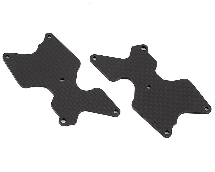 Team Associated RC8B4/RC8B4e Factory Team Carbon Rear Arm Inserts (2) (2.0mm)