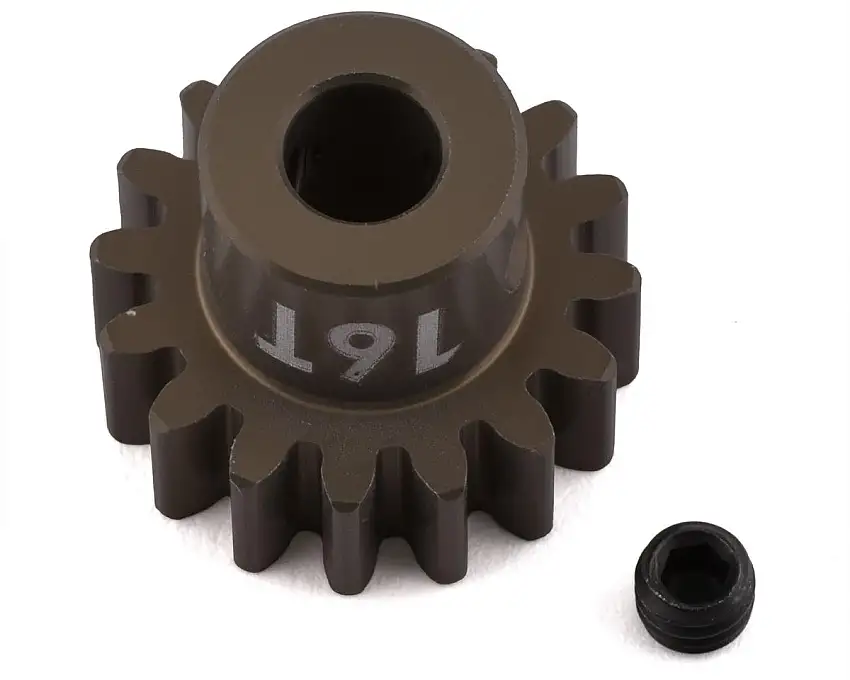 Team Associated Factory Team Aluminum Mod 1 Pinion Gear (w/5mm Bore) (16T)