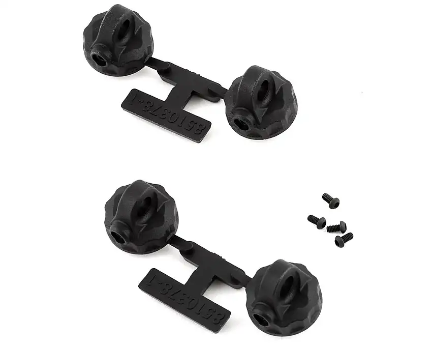 Team Associated 13mm Shock Caps (4)