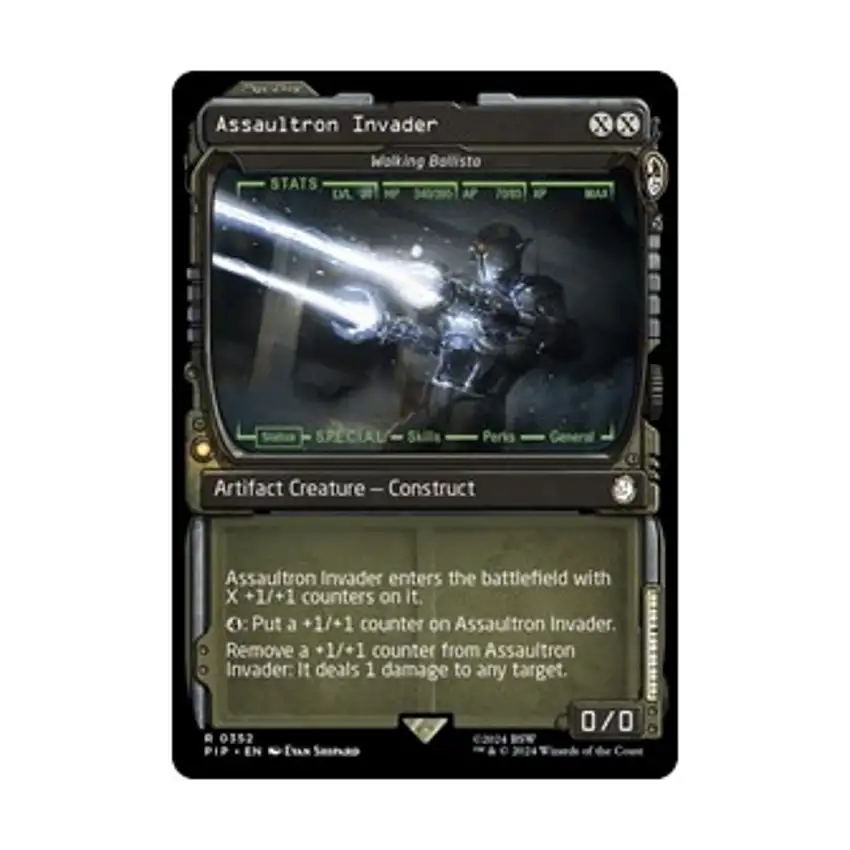 Assaultron Invader - Walking Ballista (Showcase) (R) (Foil)