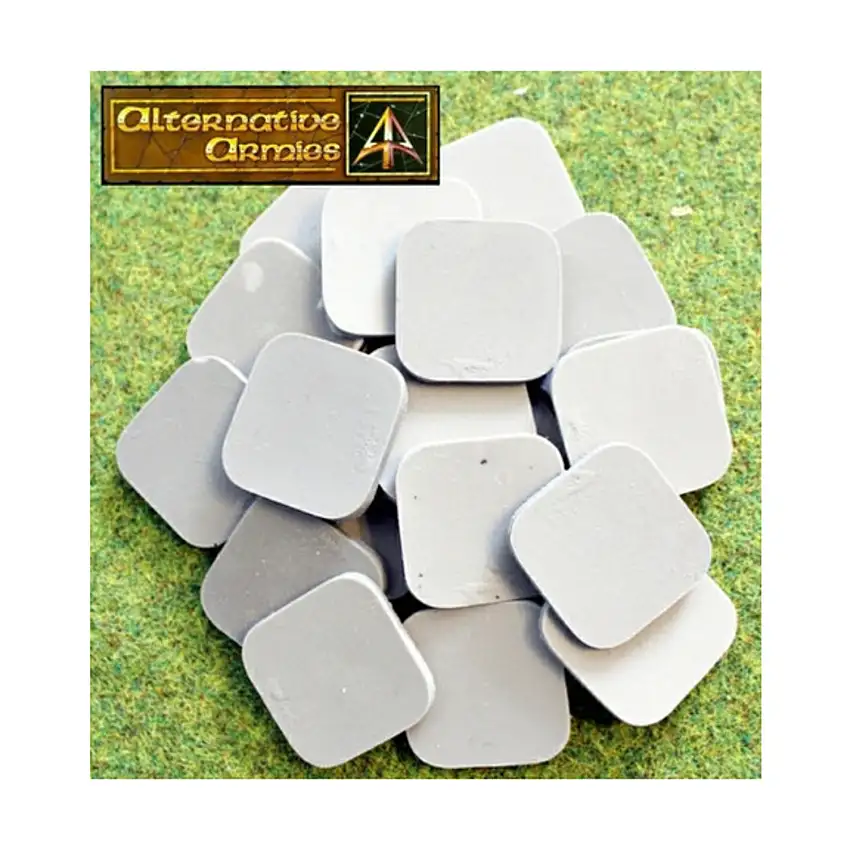 30mm Square Cartouche Bases