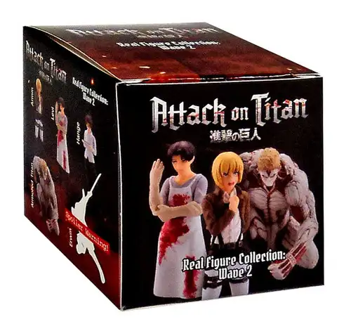 Real Figure Collection Wave 2 Attack on Titan Mystery Pack