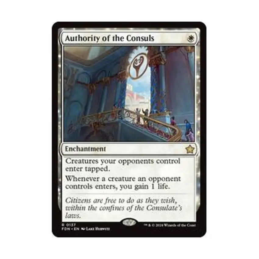 Authority of the Consuls (R) (Foil)