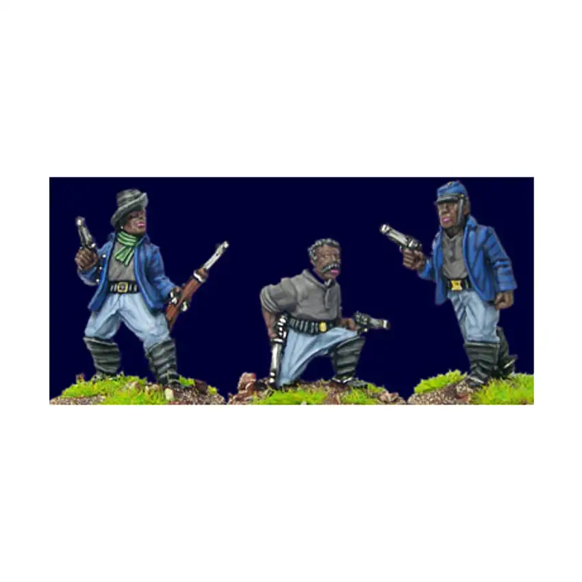 Buffalo Soldiers w/Pistols (Foot)