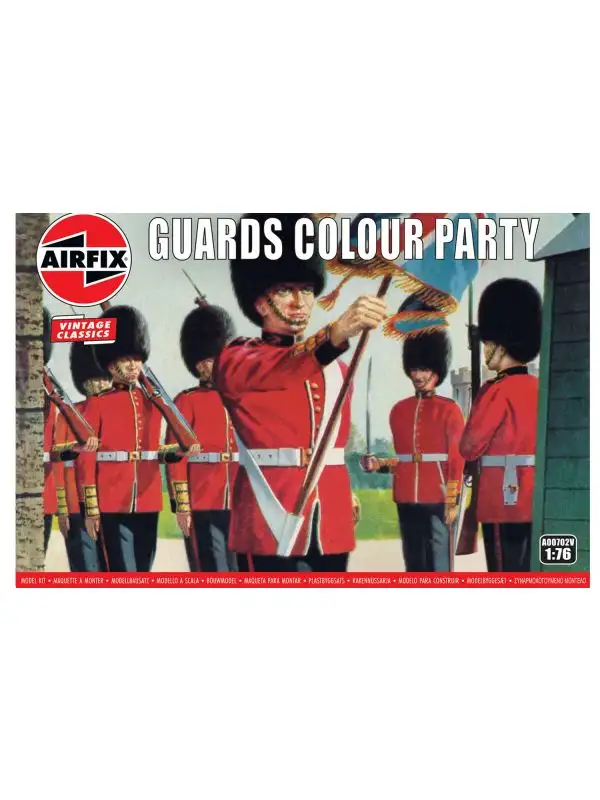 Airfix A00702V Guards Colour Party 1/76 Scale Plastic Model Figures