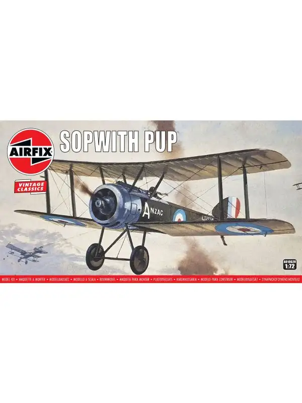 Airfix A01062V Sopwith Pup 1/72 Scale Plastic Model Kit