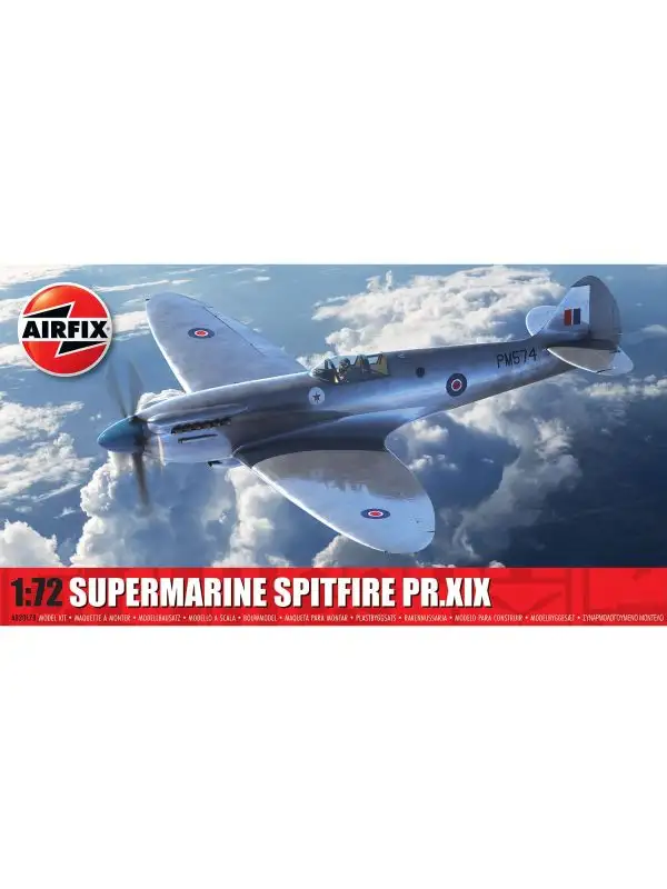 Airfix A02017B Supermarine Spitfire PR XIX 1/72 Scale Plastic Model Kit