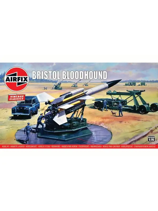 Airfix A02309V Bristol Bloodhound 1/76 Scale Plastic Model Kit