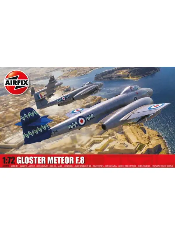 Airfix A04064 Gloster Meteor F.8 1/72 Scale Plastic Model Kit