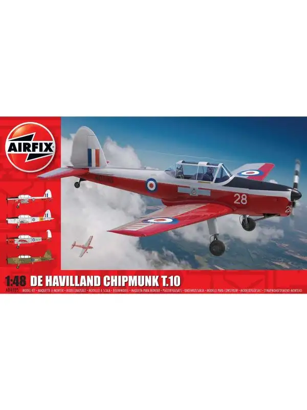 Airfix A04105 de Havilland Chipmunk T 10 1/48 Scale Plastic Model Kit