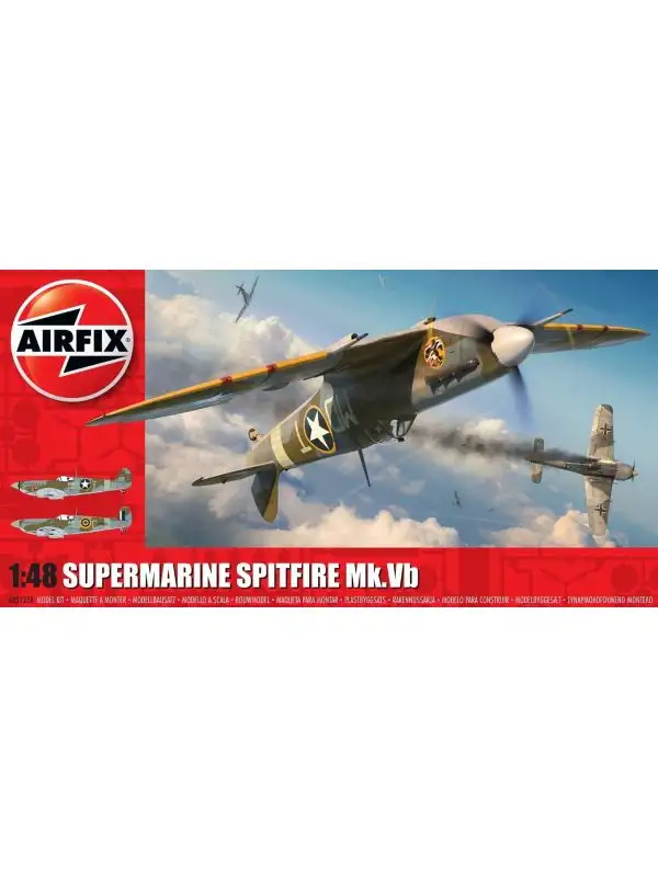 Airfix A05125A Supermarine Spitfire MkVb 1/48 Scale Plastic Model Kit