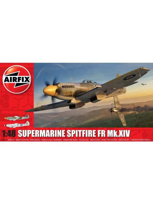 Airfix A05135 Supermarine Spitfire FR Mk.XIV 1/48 Scale Plastic Model Kit
