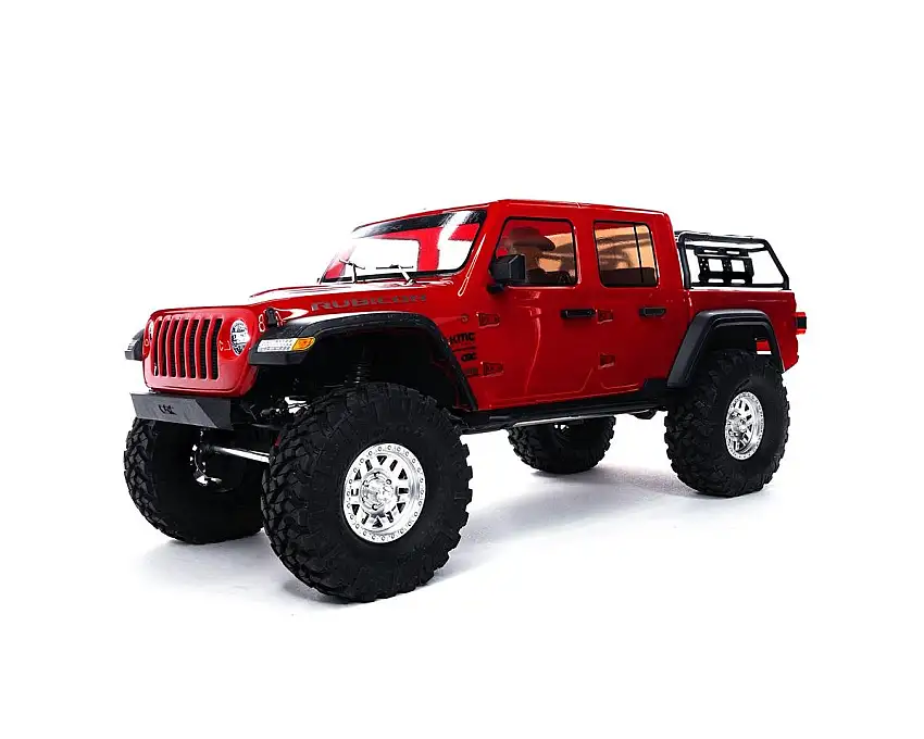 Axial SCX10 III "Jeep JT Gladiator" RTR 4WD Rock Crawler w/Portals (Red) w/DX3 2.4GHz Radio