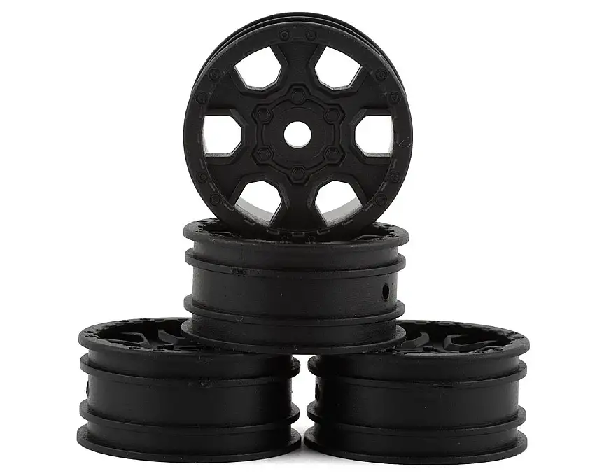 Axial SCX24 Ford Bronco 1.0 Wheel (Black) (4)