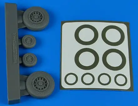 Aires 4829 1/48 E2 Hawkeye/C2 Greyhound Wheels & Paint Masks For KIN