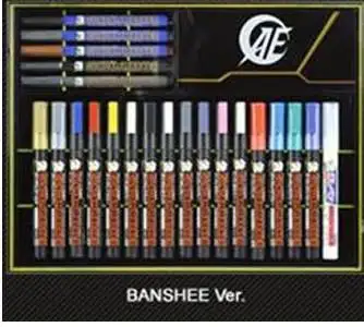 Gundam Banshee Limited Gundam marker Set