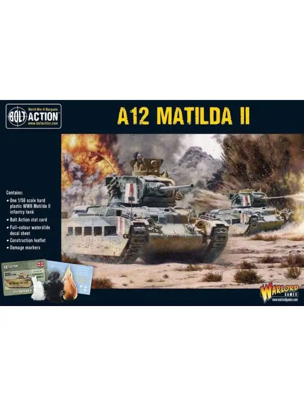 Bolt Action British A12 Matilda II Infantry Tank