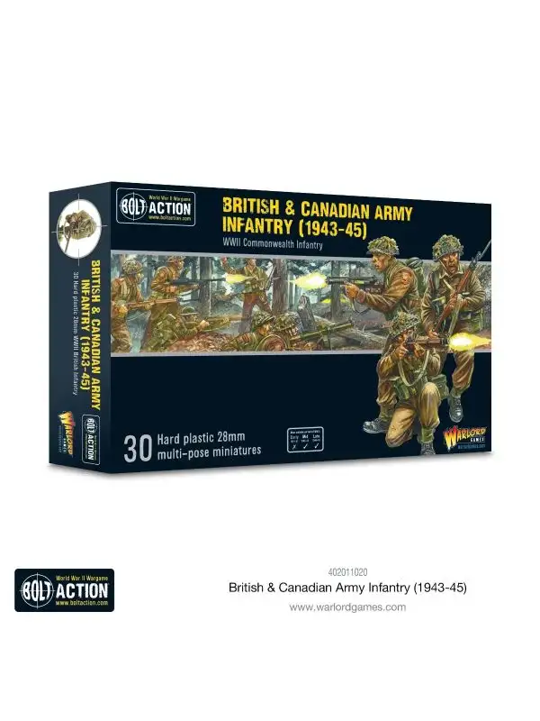 Bolt Action British & Canadian Army (1943-1945) Starter Set