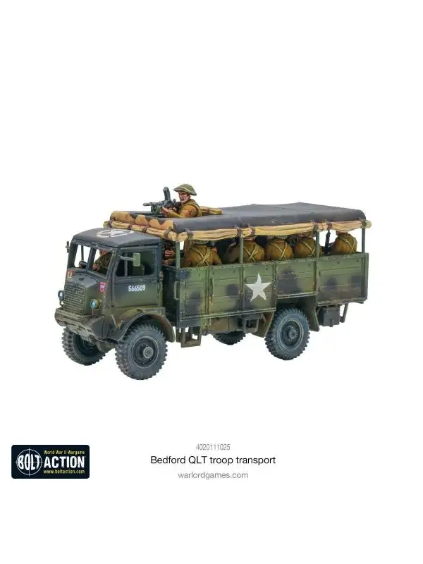 Bolt Action British Bedford QLT Troop Transport