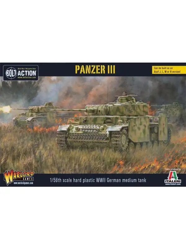 Bolt Action German Panzer III Tank