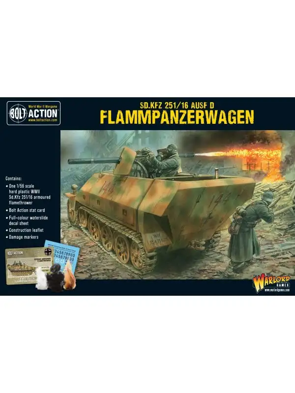 Bolt Action German Sd.Kfz 251/16 Flammpanzerwagen