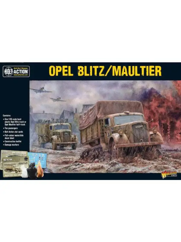 Bolt Action German Opel Blitz/Maultier Transport