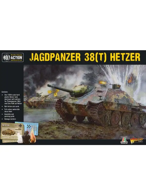 Bolt Action German Jagdpanzer 38(t) Hetzer