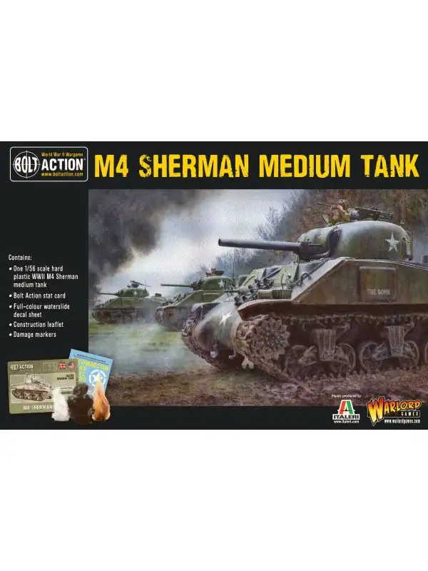 Bolt Action US M4 Sherman (75) Tank