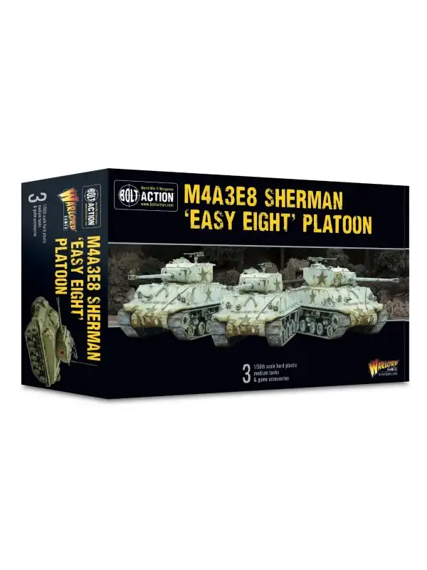 Bolt Action US M4A3E8 Sherman 'Easy Eight' Platoon