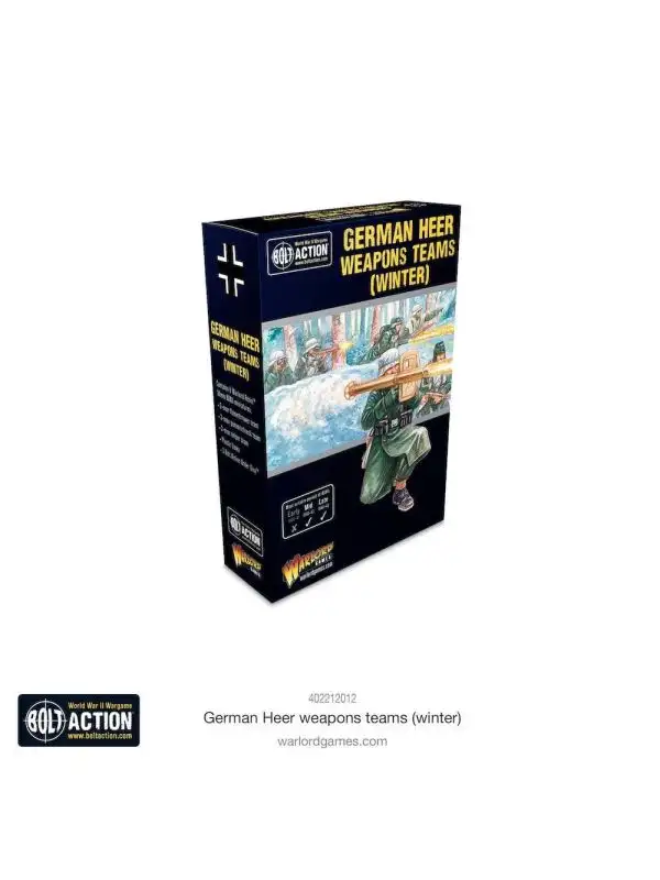 Bolt Action German Heer Weapons Teams