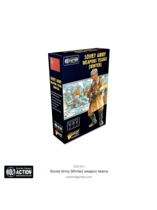 Bolt Action Soviet Army (Winter) Weapons Teams