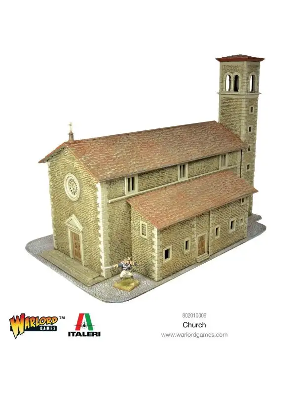 Bolt Action Church Gaming Terrain