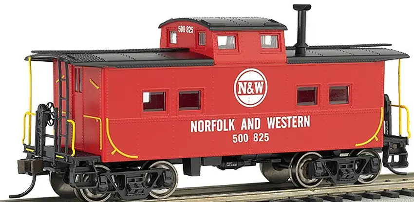 Northeast Steel Caboose Norfolk & Western #500825 HO Scale Bachmann Trains