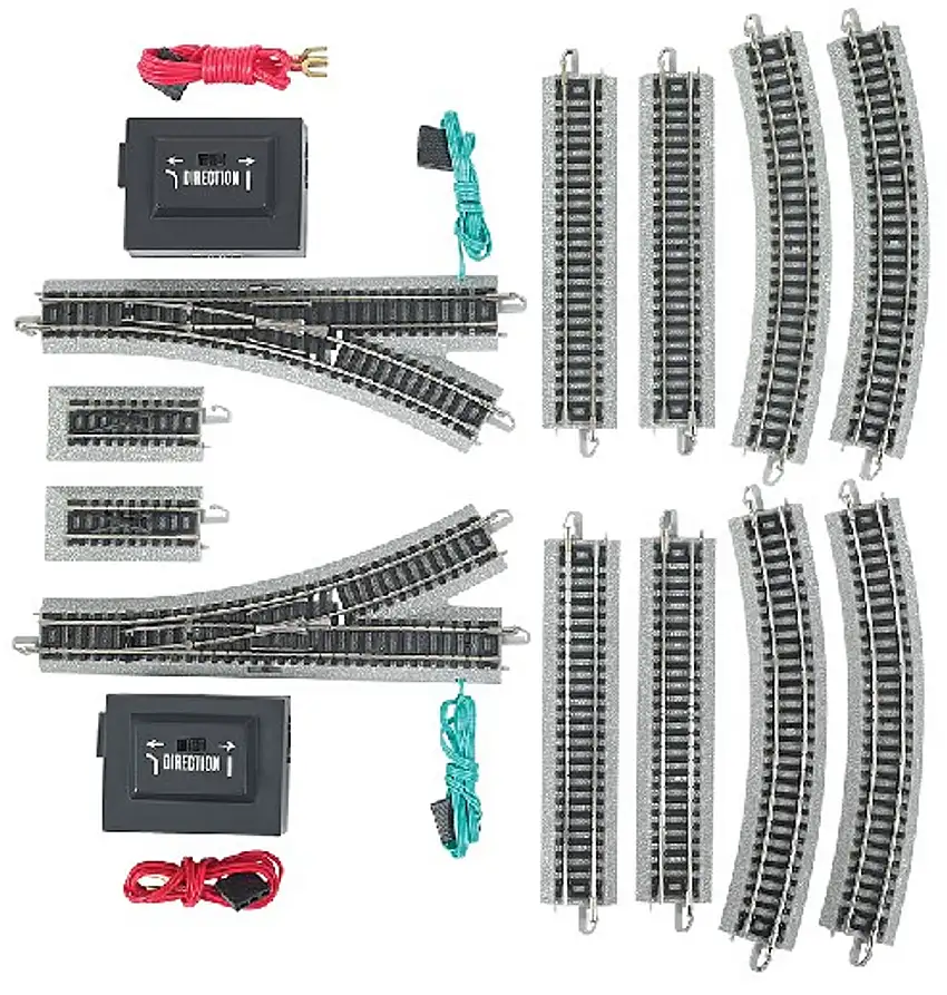 Nickel Silver E-Z Track Layout Expander Set N Scale Bachmann Trains