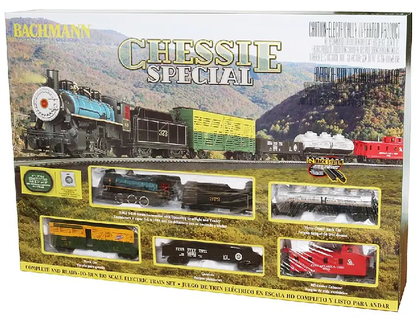 Chessie Special Train Set HO Scale Bachmann Trains