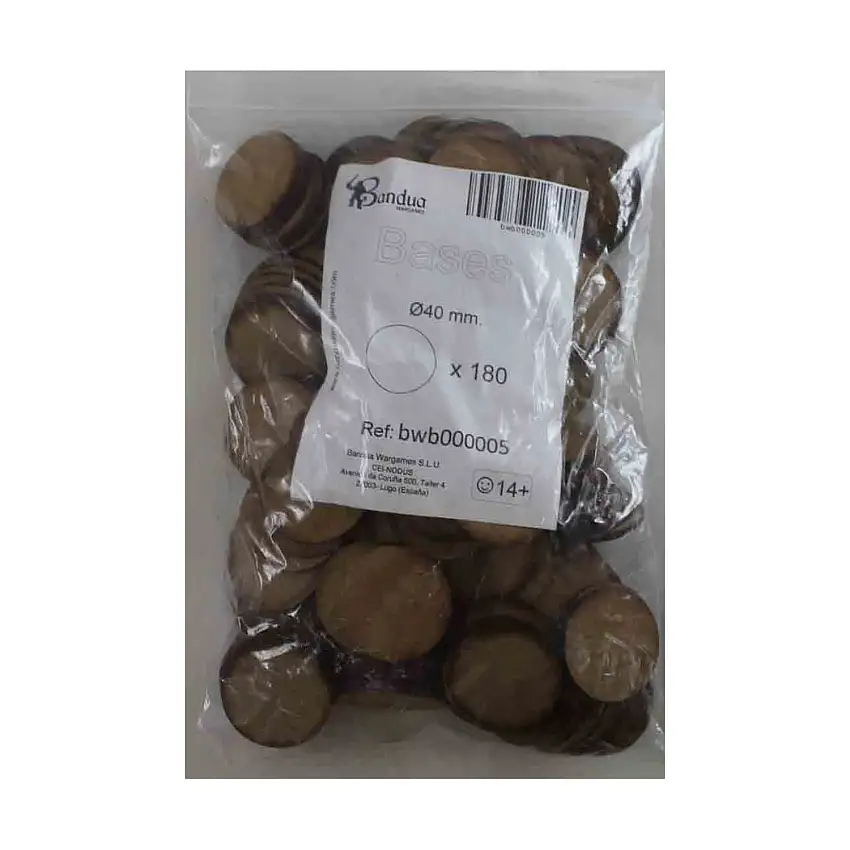 40mm Round Bases