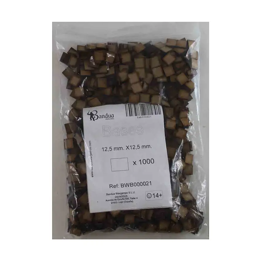 40x15mm Rectangle Bases