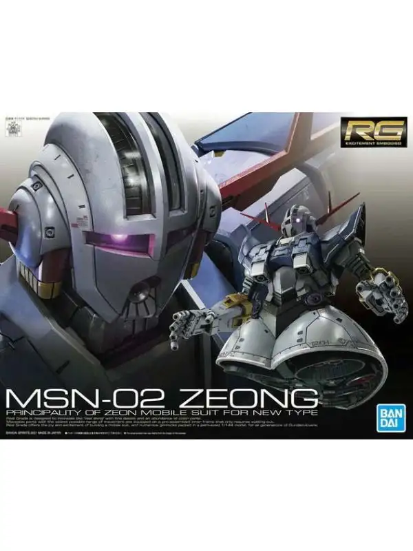 Bandai 2521850 RG MSN-02 Zeong Model Kit