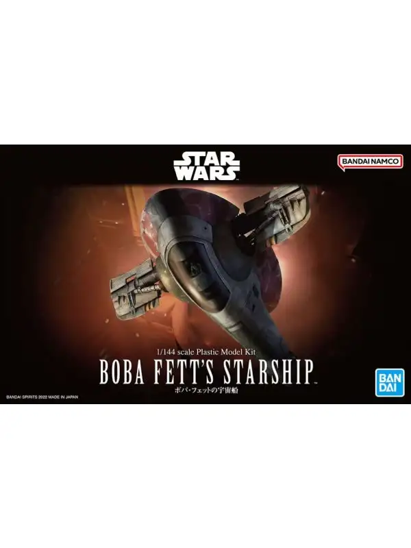 Bandai 2625807 Star Wars Boba Fett's Starship 1/144 Scale Model Kit