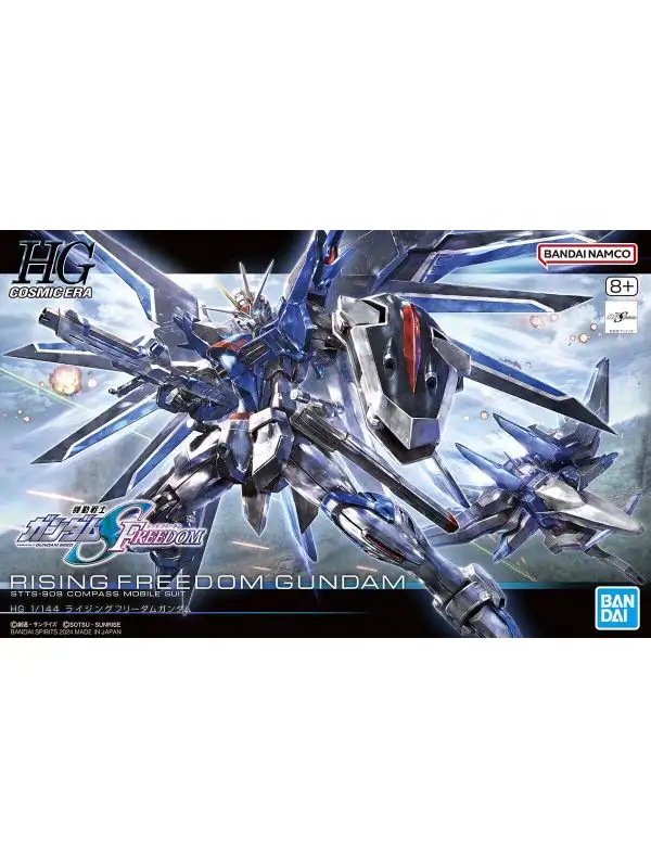 Bandai HGCE STTS-909 Rising Freedom Gundam Mobile Suit Gundam SEED Model Kit
