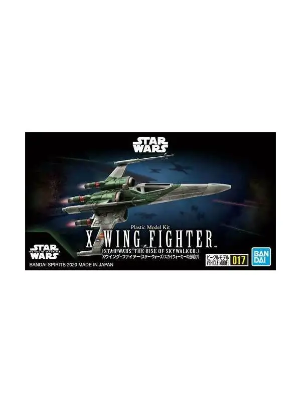 Bandai 2510640 Star Wars X-Wing Fighter Rise of Skywalker Scale Model Kit
